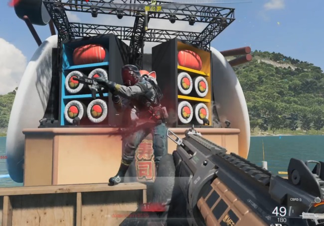 COD BO7のCBRS-3で戦闘